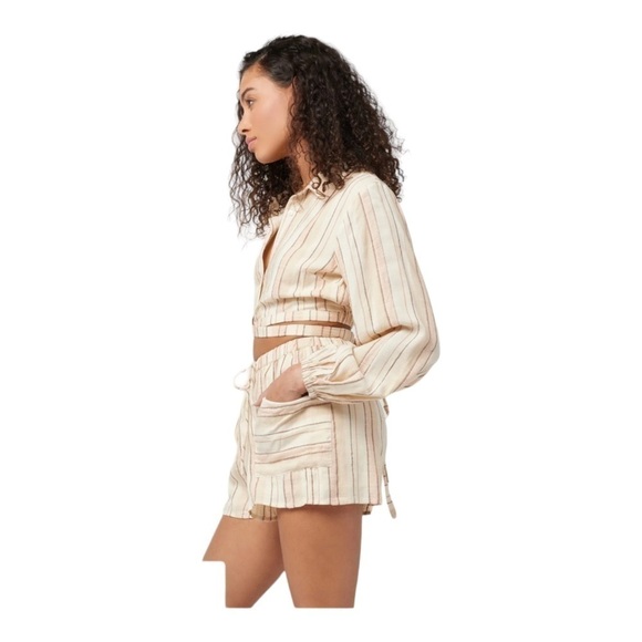 L*Space Play it Cool Crop Top and Short Set NWT - Picture 5 of 8